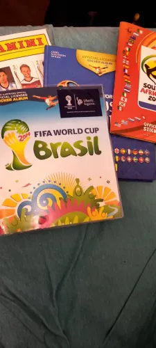 Álbuns e Figurinhas das Copas 2010/2014/2018