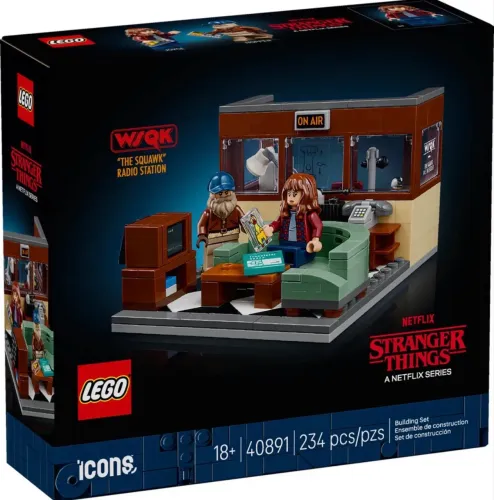 Lego 40891 Stranger Things: WSQK Rádio Station