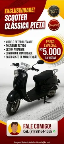 MOTO SHINERAY RETRÔ 