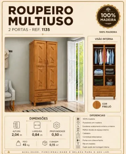 Roupeiro Multiuso