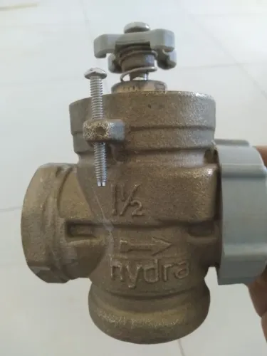 Válvula de Descarga Hydra 1.1/2" Original em Latão - Usada / Bom Estado