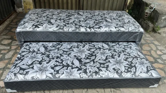 Cama Box Conjugada Solteiro Com Auxiliar