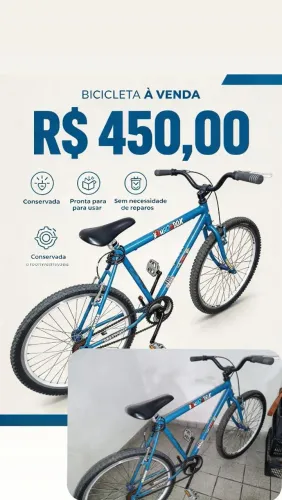 Bicicleta conservada