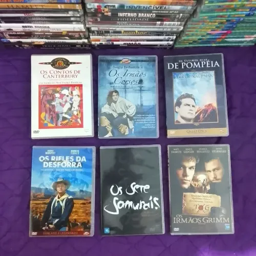 DVDs - Clássicos do Cinema - R$ 20 cada - Somente hoje