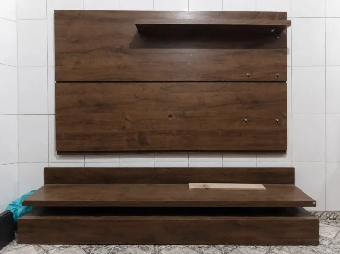 Painel de madeira