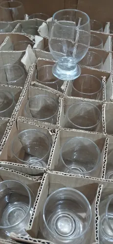 Taças vidro 250ml Paulista
