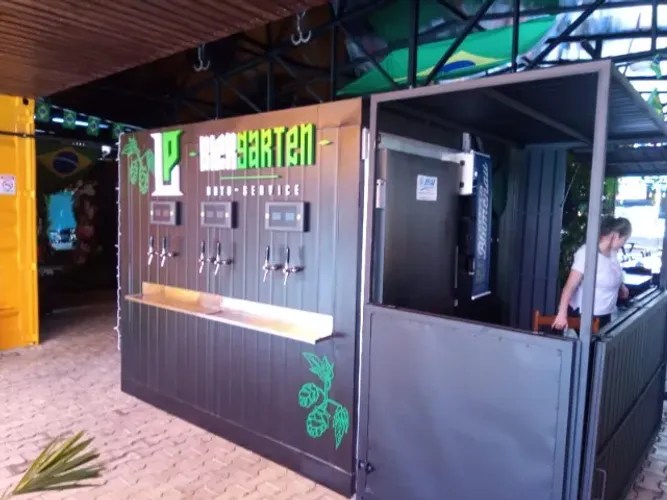 Mini câmara para chopp