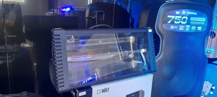 Estrobo profissional 1500w dmx 