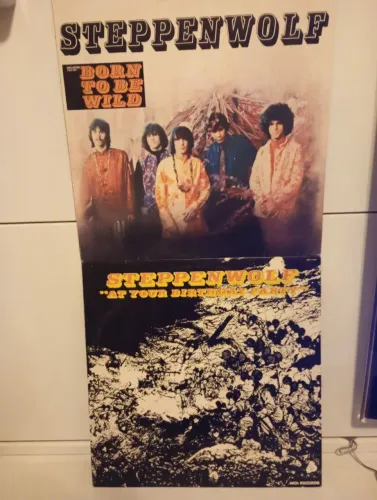 2 LPs ICÔNICOS DA BANDA STEPPENWOLF
