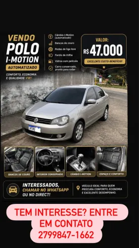 Volkswagen Polo Sed.comfort. I Motion 1.6 T.flex 4P 2012