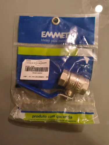 Válvula esfera 3/4 PP - FF B800 água/ar