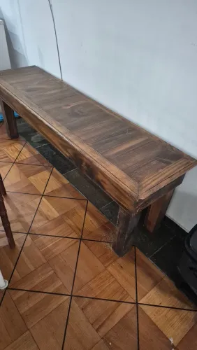 Vendo banco de madeira rústica 