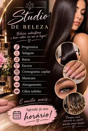 Cabeleireira e manicure 