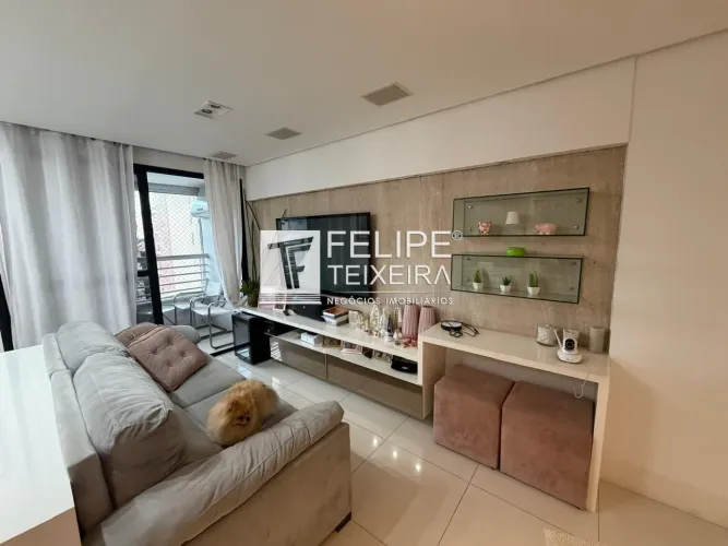 Apartamento para Venda em Fortaleza, Cocó, 2 dormitórios, 1 suíte, 2 banheiros, 1 vaga
