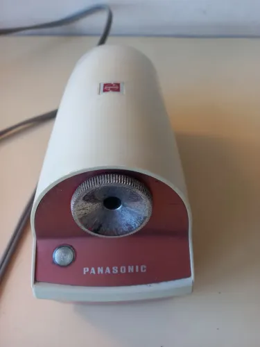 Apontador de lápis Panasonic anos 60 