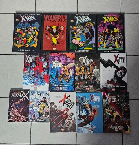 Livros e filmes x men
