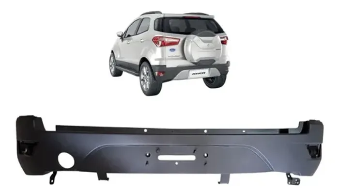 Parachoque Traseiro Ecosport 2013 2014 2015 2016 2017