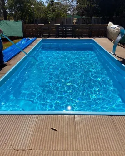 Piscina com 8 mts completo+ brinde 