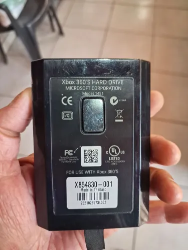 HD DE XBOX 250 GIGAS ORIGINAL ACEITO CARTÃO DE CRÉDITO..