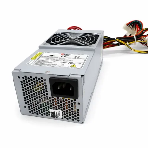 Fonte Slim TFX 300W Reais AOpen AO300-08TS8 Bivolt Automática Para Desktop Slim