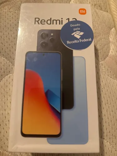 Smartphone Xiaomí Redmi 12 Preto 128/4gb - Lacrado