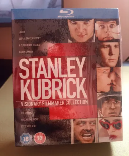 Box Blu Ray Stanley Kubrick Visionary Filmmaker Collection