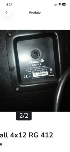 Caixa Randall 4x12
