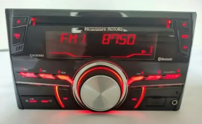Rádio Cx305bw Original Mitsubishi Cd Player Bluetooth USB (Pendrive) Aux