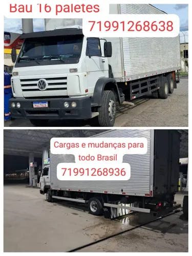 Cargas e mudanças pra todo  Brasil 