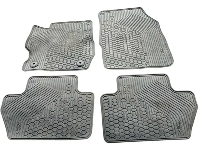 Jogo Tapete Ford Focus 1.6 2009 2010 2011 2012 2013 Original Cinza-escuro