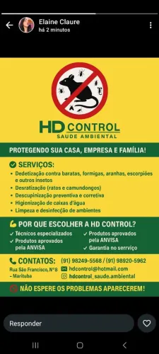 Dedetizacao profissional com certificação