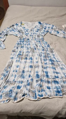 Vestido indiano. 