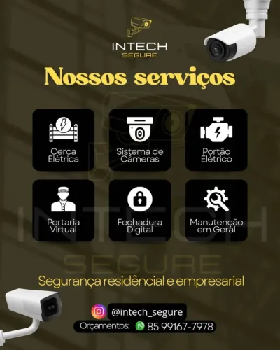 Manutenção e instalação de sistemas de segurança