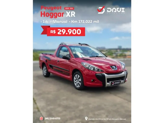Peugeot Hoggar Active 1.4 Flex 8V 2P 2011