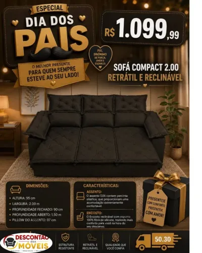 SOFÁ RETRÁTIL