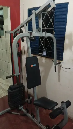ESTAÇAO DE MUSCULAÇAO, ELIPTICO, BICICLETA ERGOMETRICA