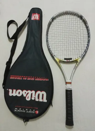 Raquete Wilson Elite Titanium L2 com Bolsa