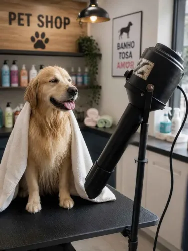 Secador para pet cachorro gato