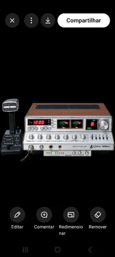 Radio Cobra ? 2000 CB base RARIDADE com120 canais AM, USB ,LSB