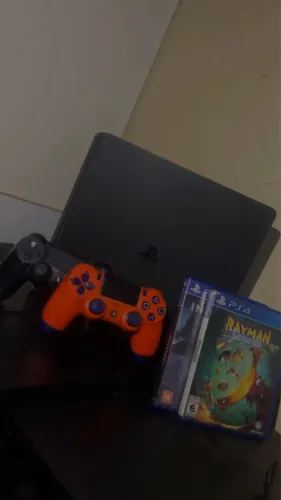 Ps4 Slim 1TB + Controles + Jogos