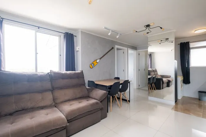 Apartamento Mobiliado de 2 Dormitórios para Aluguel no Areal em Pelotas RS com Conforto, P