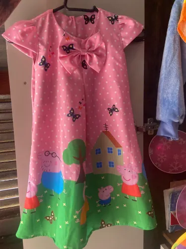 Vestido peppa pig