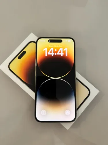 iPhone 14 Pro Max 256GB Dourado Excelente