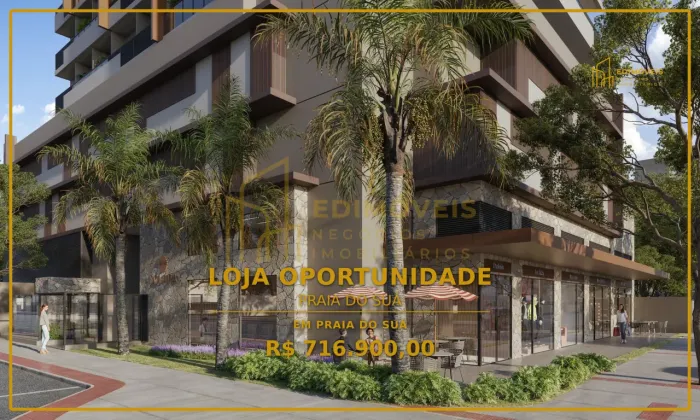 Loja moderna no Solara: localização estratégica na Praia do Suá