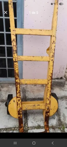Carrinho para carga pesada