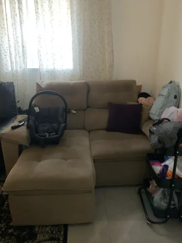 Sofá reclinável