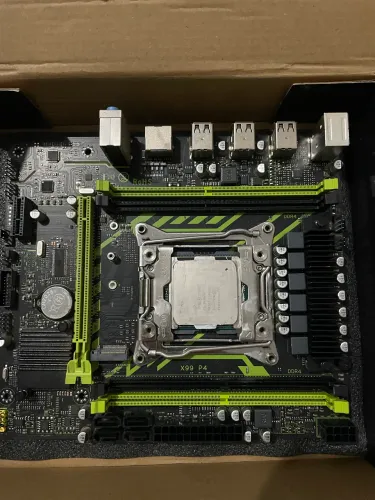 Kit Xeon: Placa-mãe Zsus X99-8D4 + Xeon E5-2630 v4