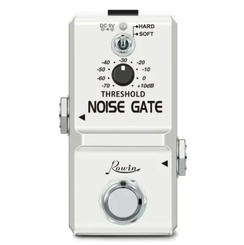 Pedal Rowin Nano Noise Gate Guitarra Baixo Violão 2 Modos