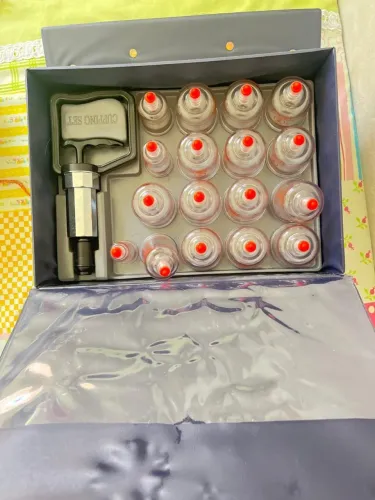 KIT DE VENTOSA TERAPIA | COMPLETO E PRONTO PARA USO