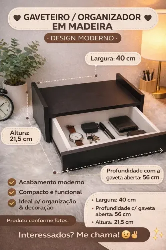 GAVETEIRO / ORGANIZADOR!